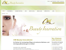 Tablet Screenshot of cmi-cosmedi.de